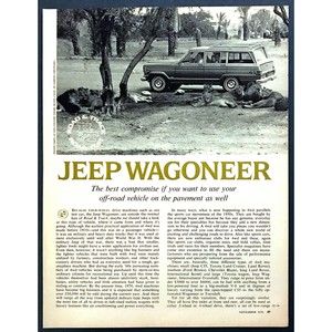 1971 Jeep Wagoneer Road Test Technical Data Review Article